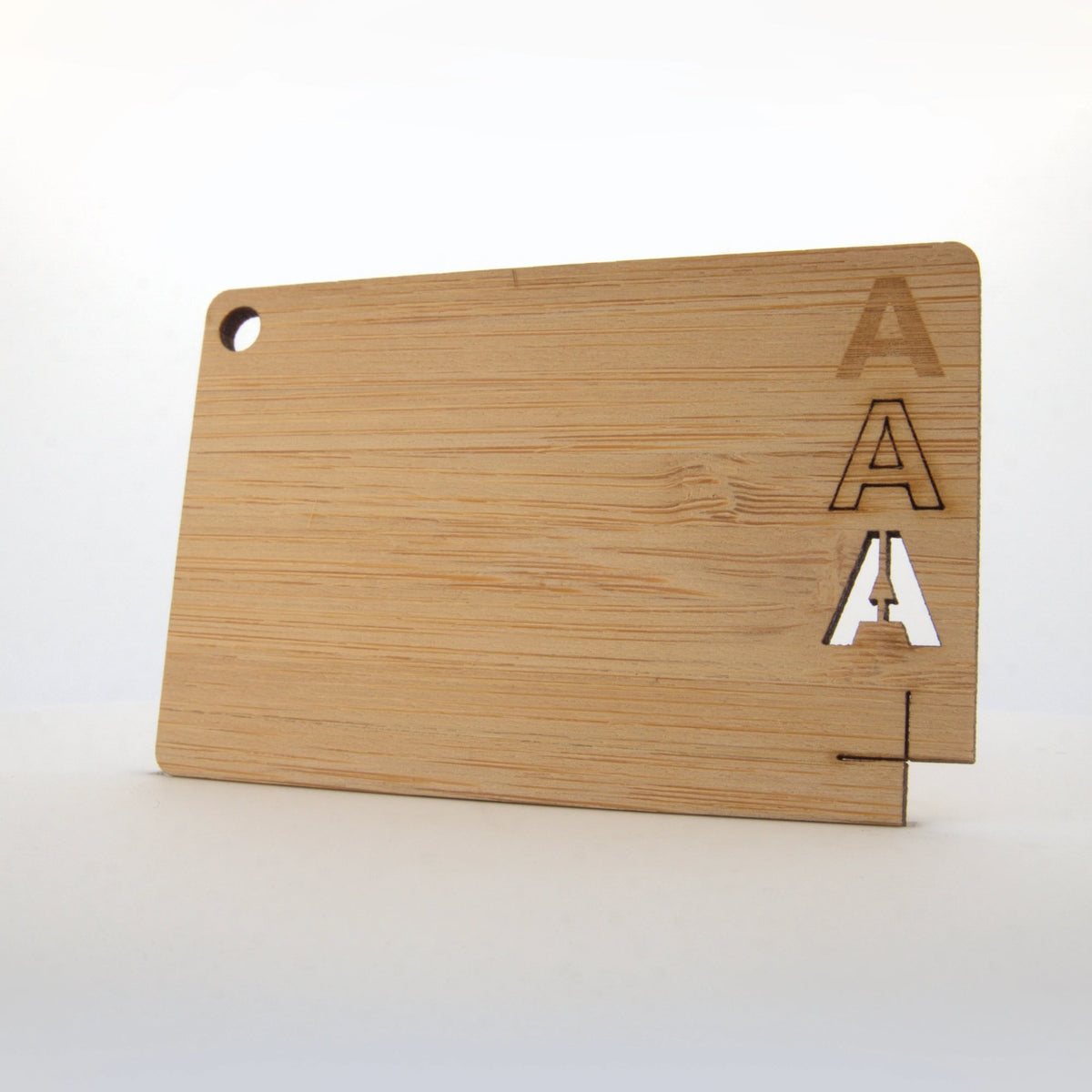 Bamboe Caramel Sidepressed - Laser Cut Supply