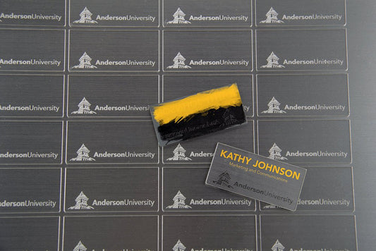 Graveerplaat PMMA zwart/wit - Laser Cut Supply