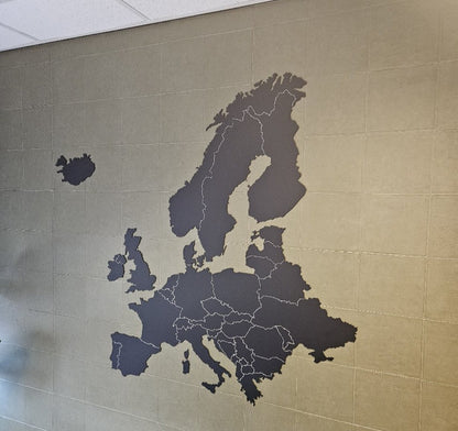 Acrylaat mat zwart/wit - Laser Cut Supply