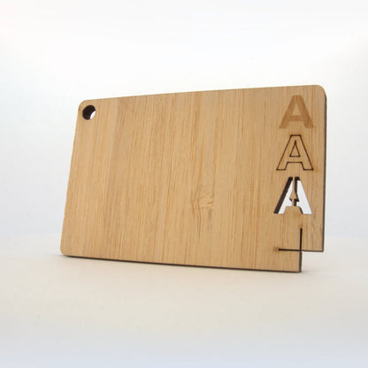 Bamboe Caramel Sidepressed - Laser Cut Supply