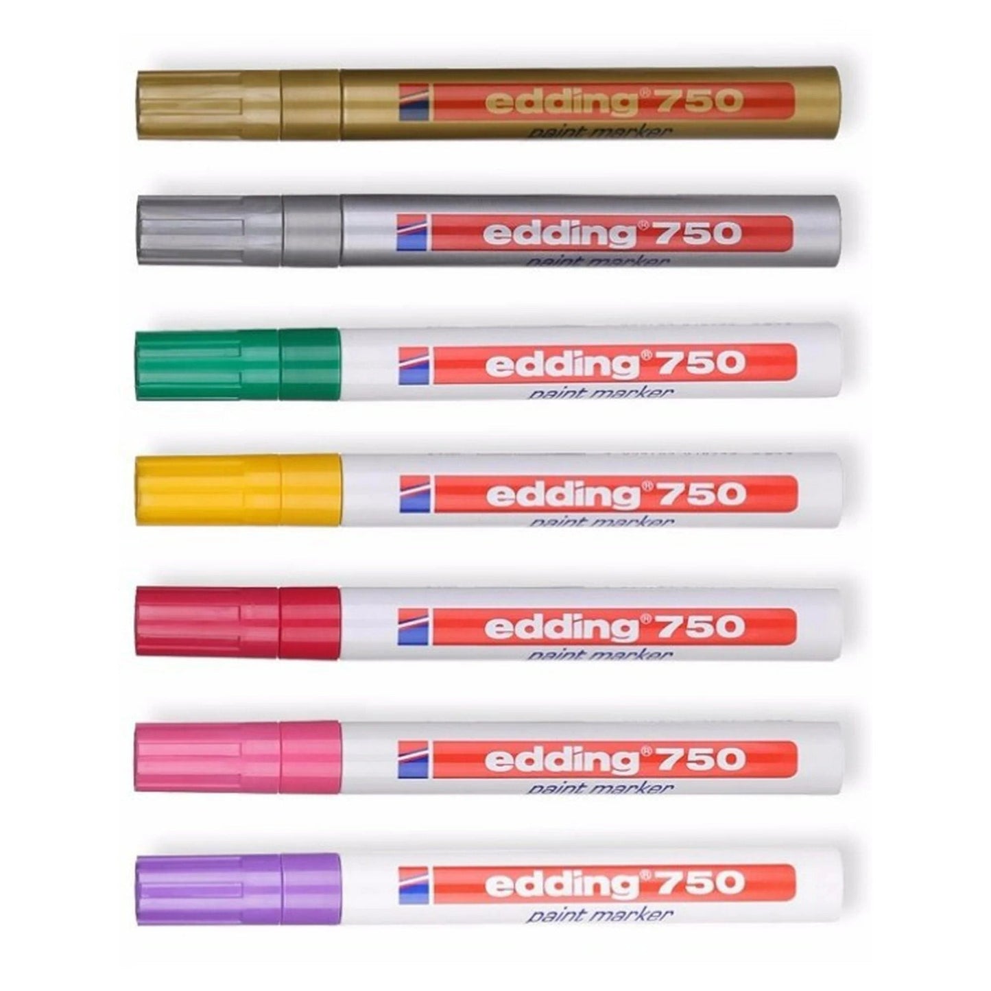 Edding 750 lakmarkers in verschillende kleuren