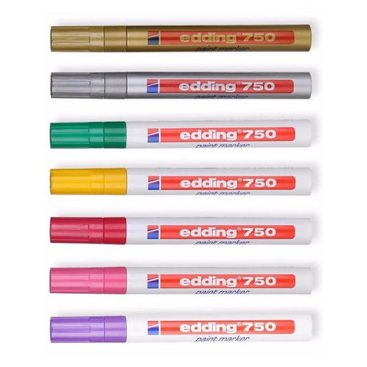 Edding 750 lakmarkers in verschillende kleuren