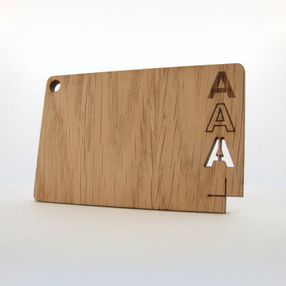 Gefineerd eikenhout A/B - Laser Cut Supply