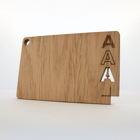 Gefineerd eikenhout A/B - Laser Cut Supply