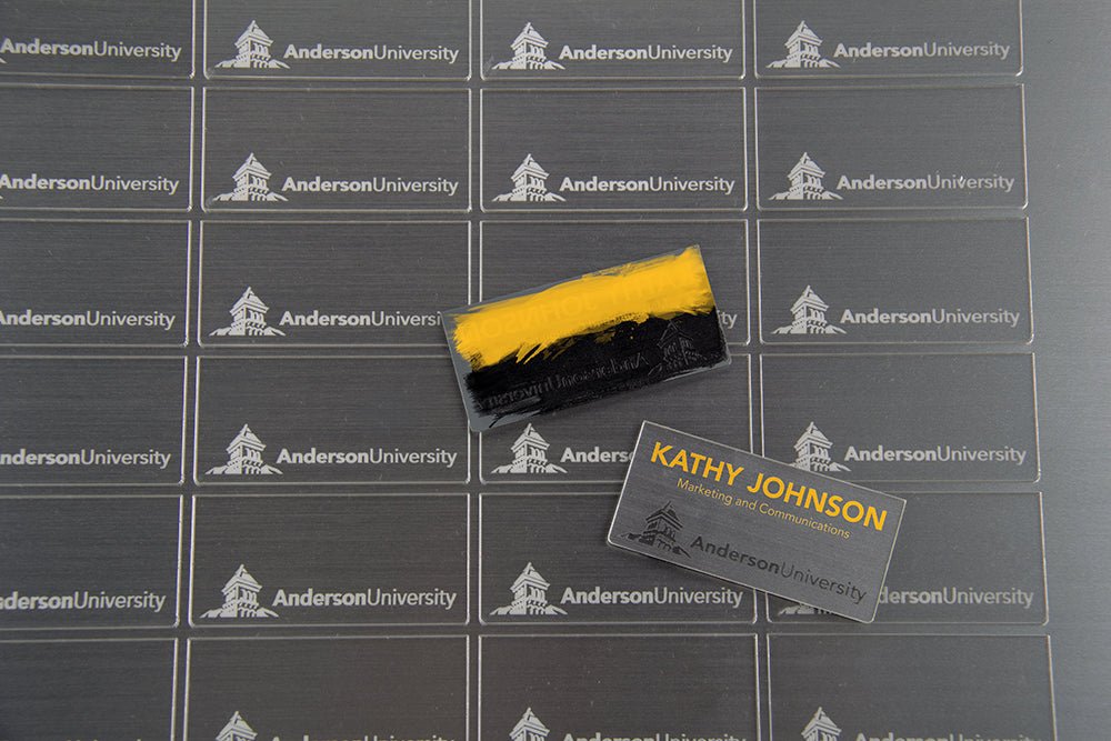 Graveerplaat PMMA zwart/wit - Laser Cut Supply