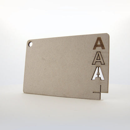 Massief karton - Laser Cut Supply